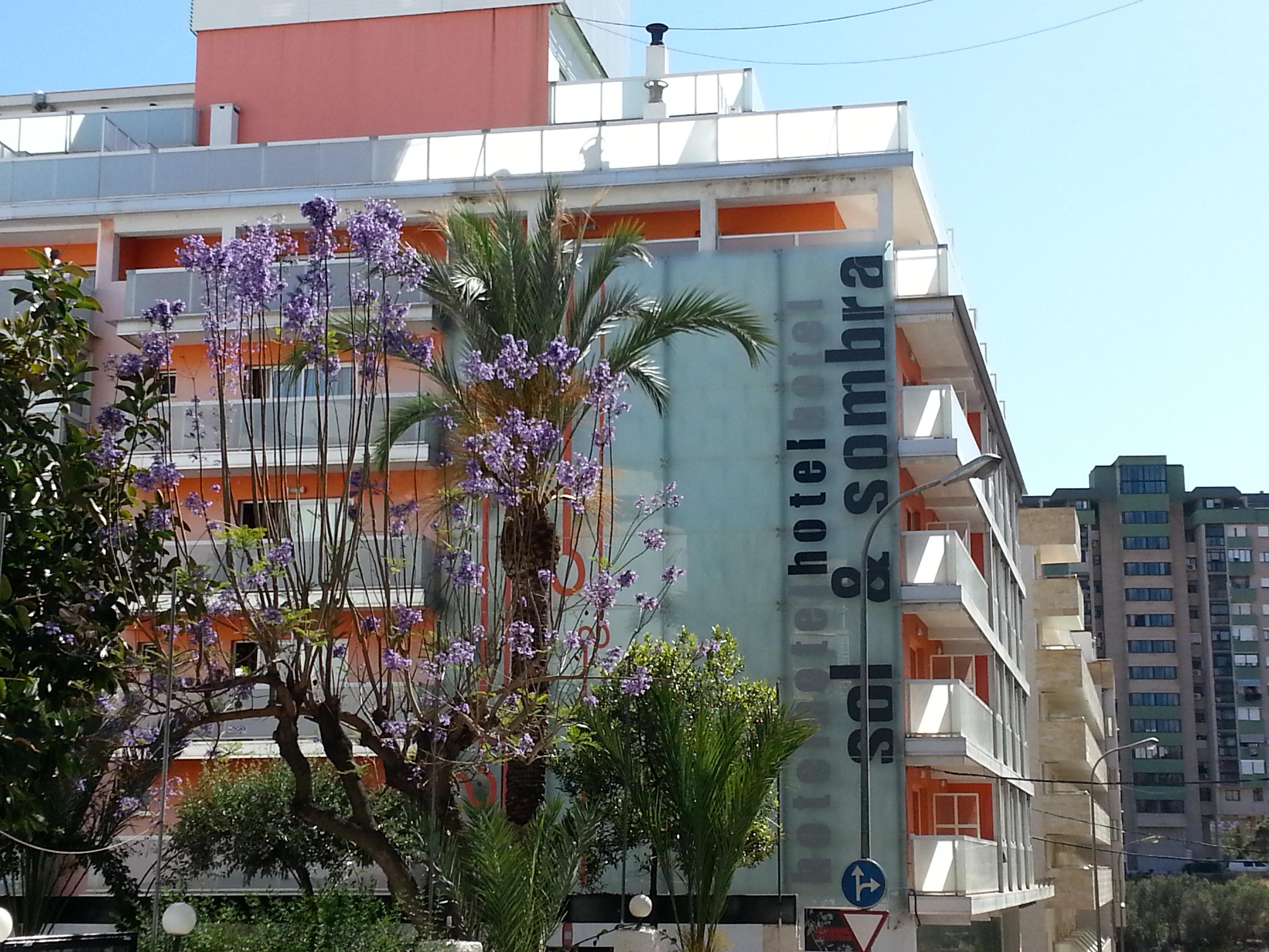 Sol Y Sombra Hotel Benidorm Exterior foto